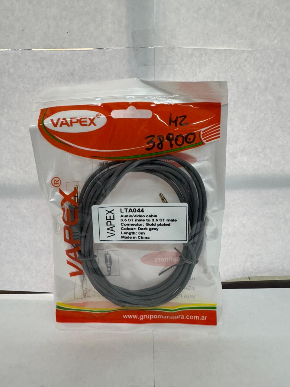 cable plug 3,5 a 3,5,  3m
