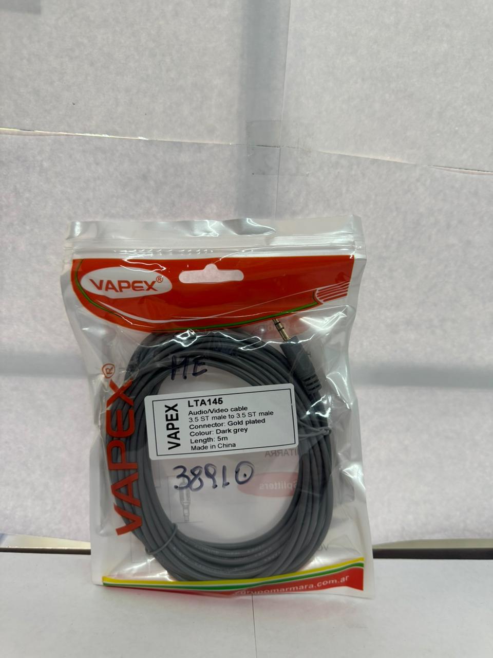 cable plug 3,5 a 3,5,  5m