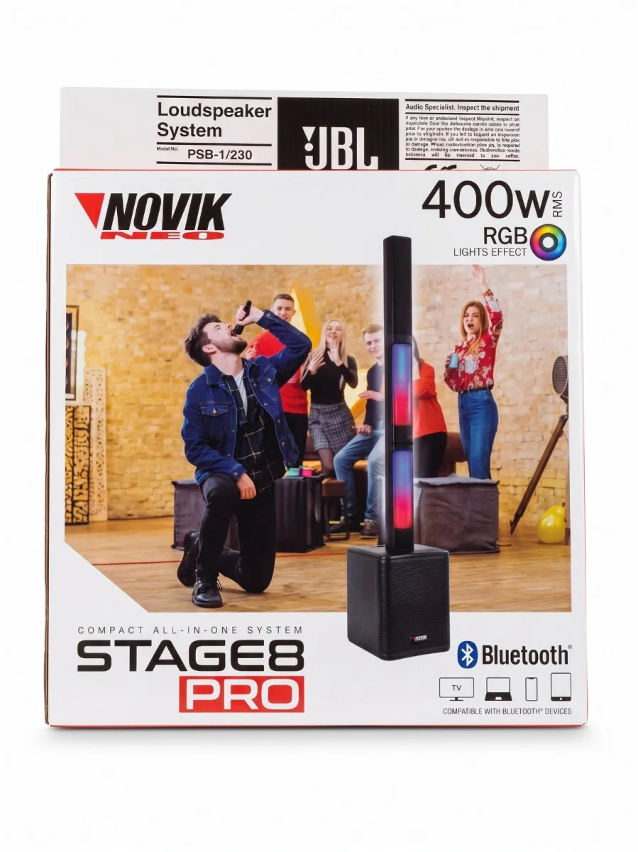 Sistema de Audio Portátil Novik